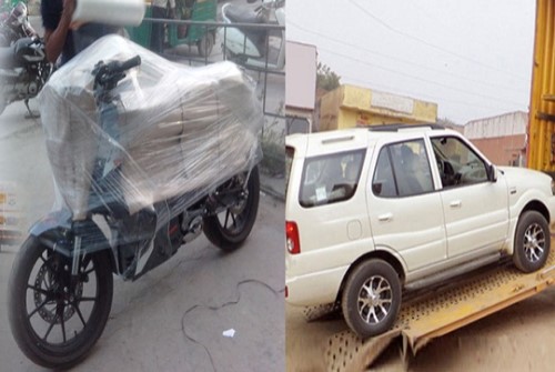 car / bike transportation service in Bengaluru